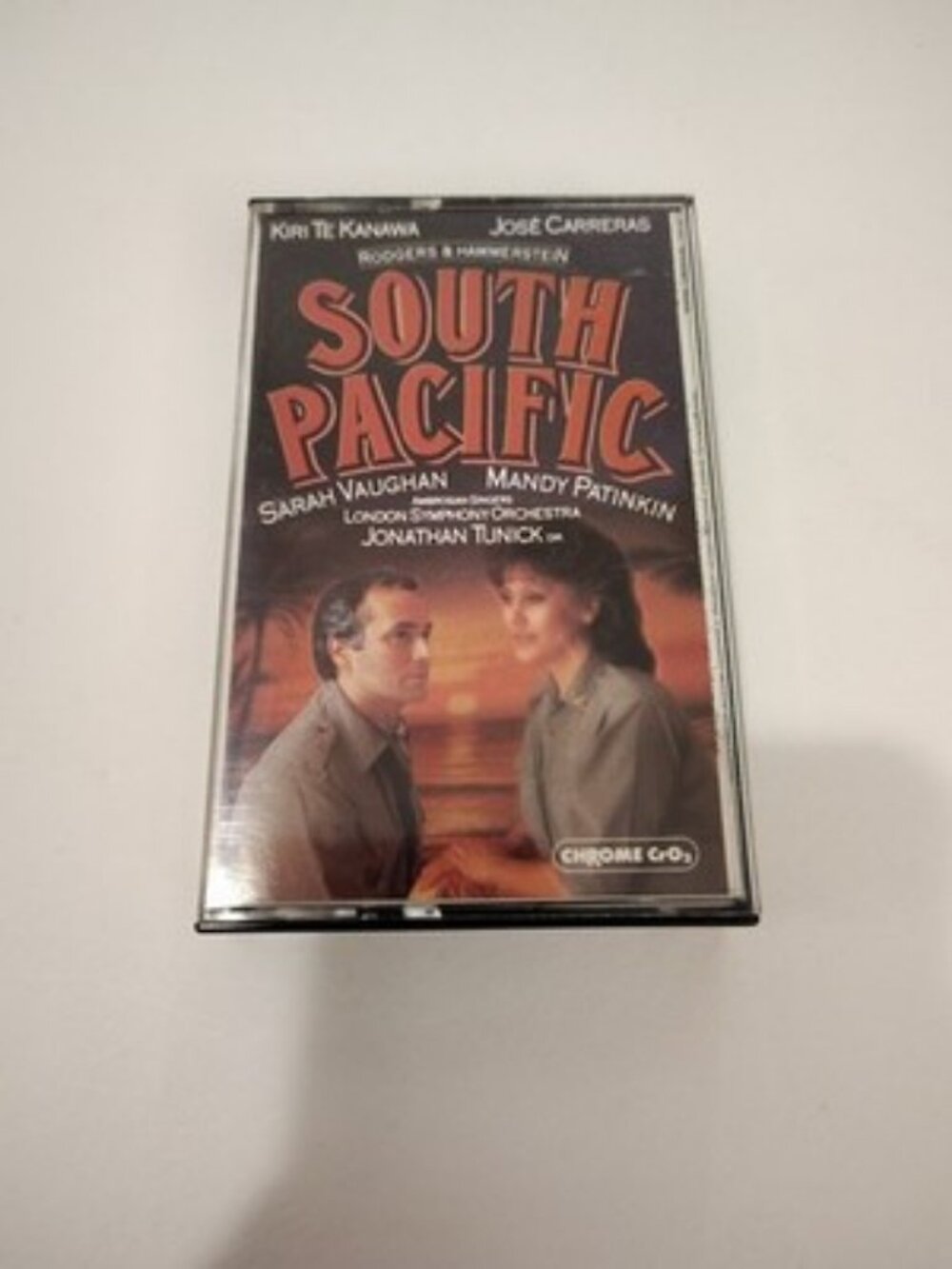 London Studio Cast Recording "South Pacific" brand new cassette factory sealed.